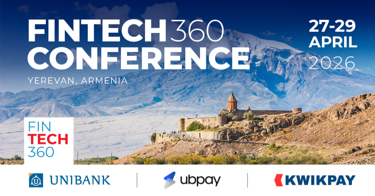 The FINTECH360 conference will be held in Yerevan from April 27 to 29