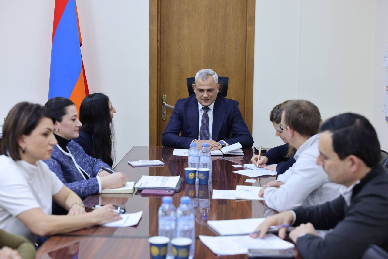 Նարեկ  Ապիտոնյանն ընդունել է Գերմանական միջազգային համագործակցության ընկերության (GIZ) ներկայացուցիչներին
