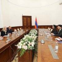 Վահե Հովհաննիսյանն ընդունել է Վիեբկե Շլոյեմերին