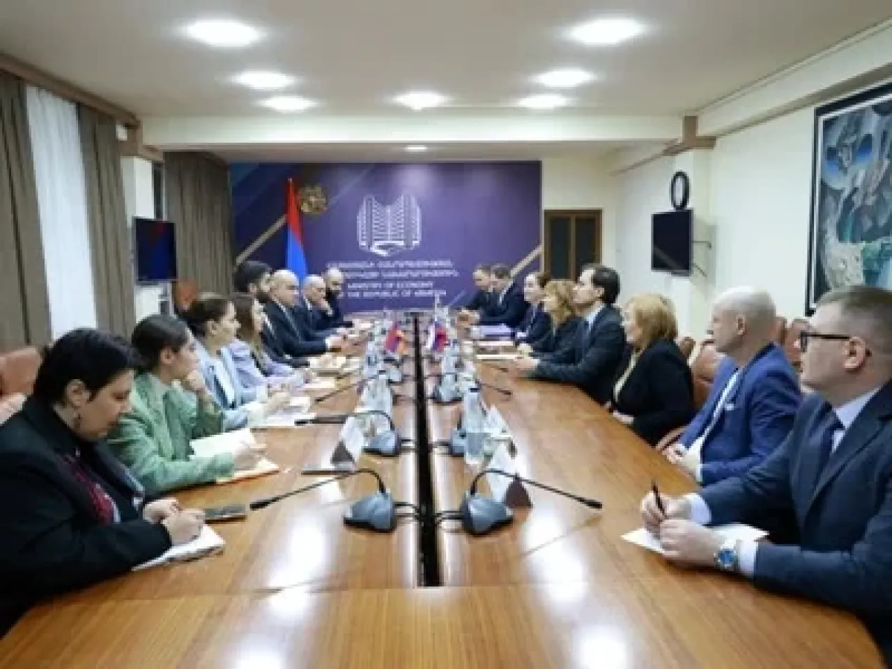Արման Խոջոյանը և ՌԴ գյուղատնտեսության փոխնախարարը քննարկել են գյուղմթերքի արտահանման ծավալների ավելացման հեռանկարները