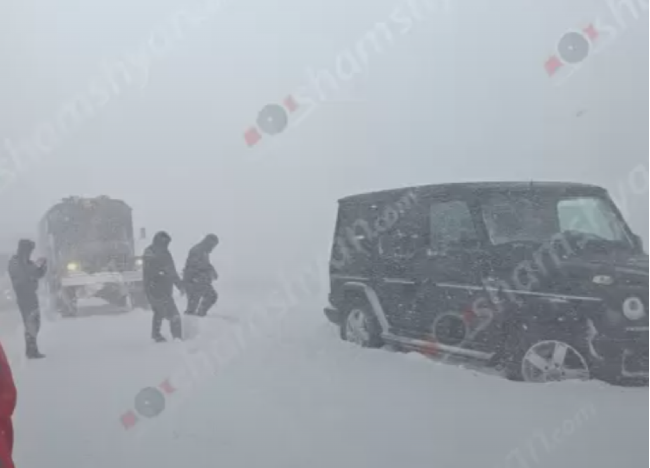 Արտակարգ իրավիճակ՝ Նիգավան-Սպիտակ ճանապարհին․ 100-ից ավելի ավտոմեքենաներ չեն կարողանում տեղաշարժվել