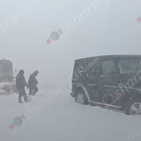 Արտակարգ իրավիճակ՝ Նիգավան-Սպիտակ ճանապարհին․ 100-ից ավելի ավտոմեքենաներ չեն կարողանում տեղաշարժվել