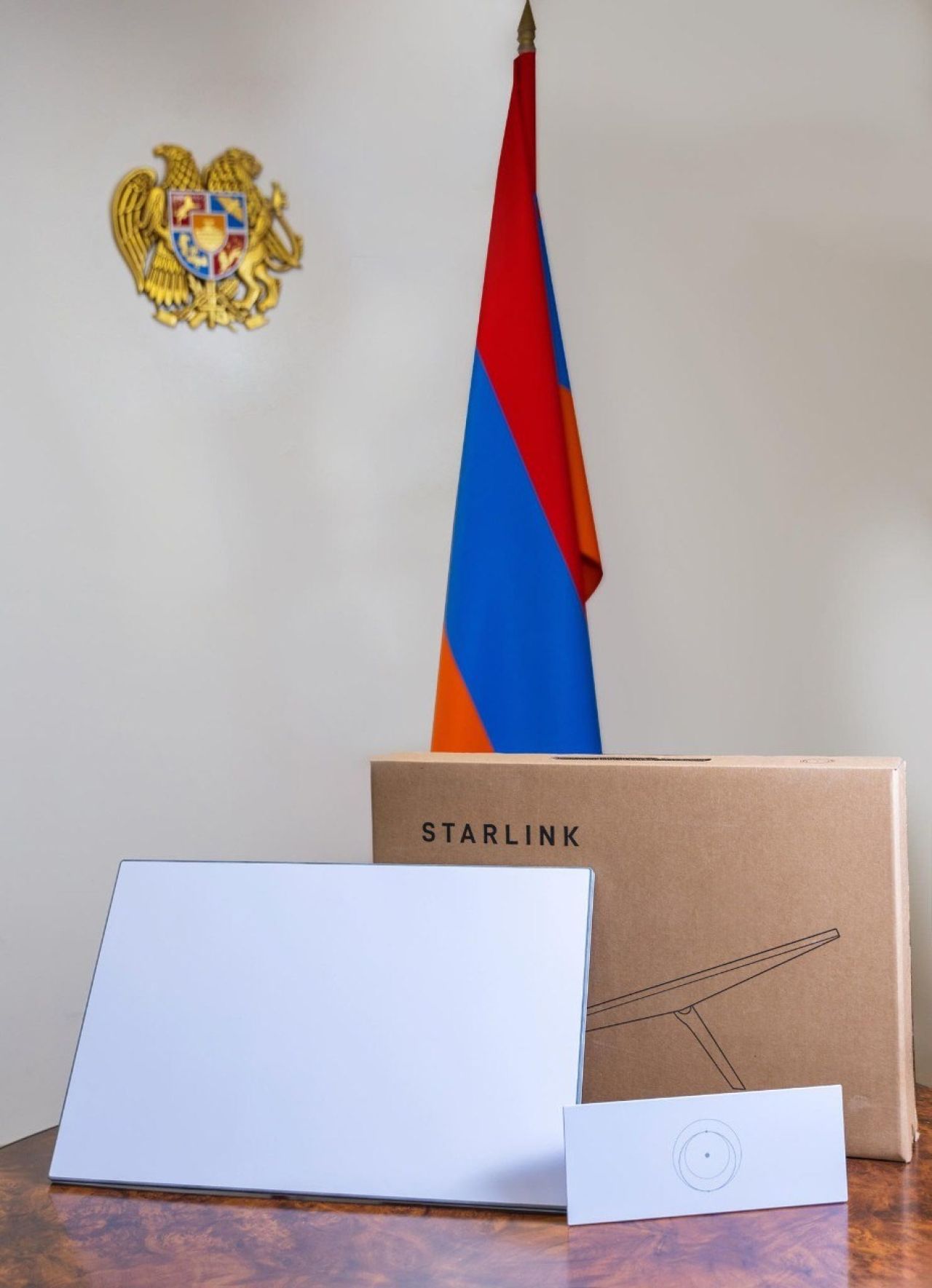 Starlink-ի՝ ՀՀ Կառավարությանը նվիրաբերված տերմինալների 100 նոր խմբաքանակն արդեն Հայաստանում է