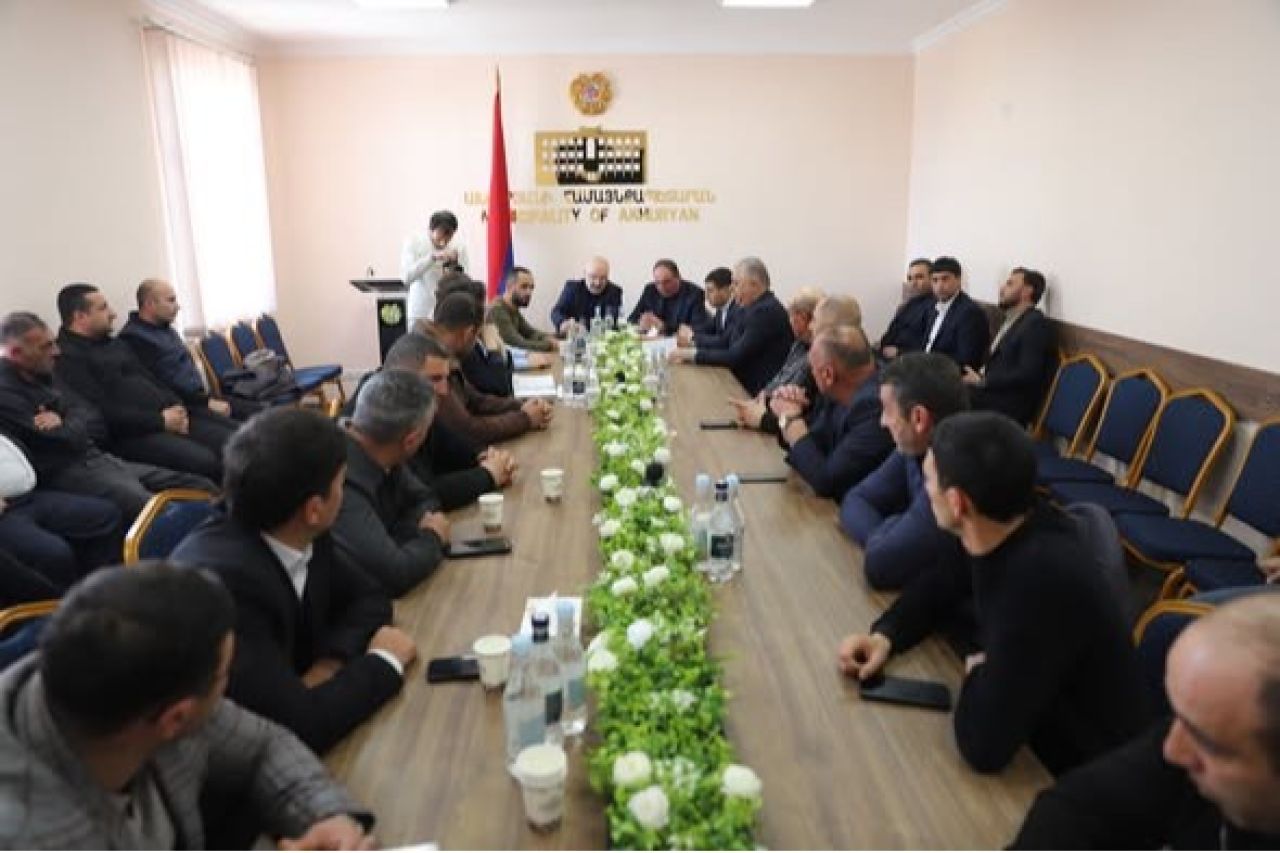 Արտագնա խորհրդակցություն Շիրակի մարզում