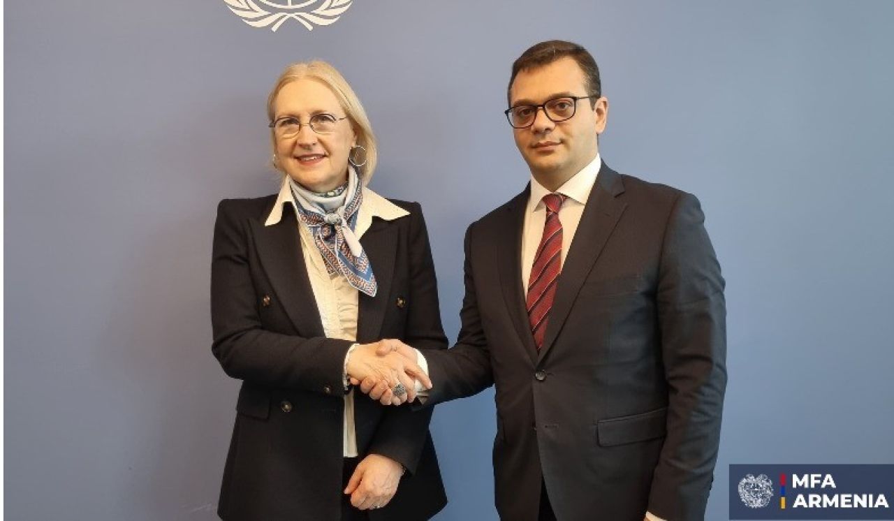 ԱԳ փոխնախարարի հանդիպումը ՄԱԿ-ի գլխավոր քարտուղարի փոխտեղակալի հետ