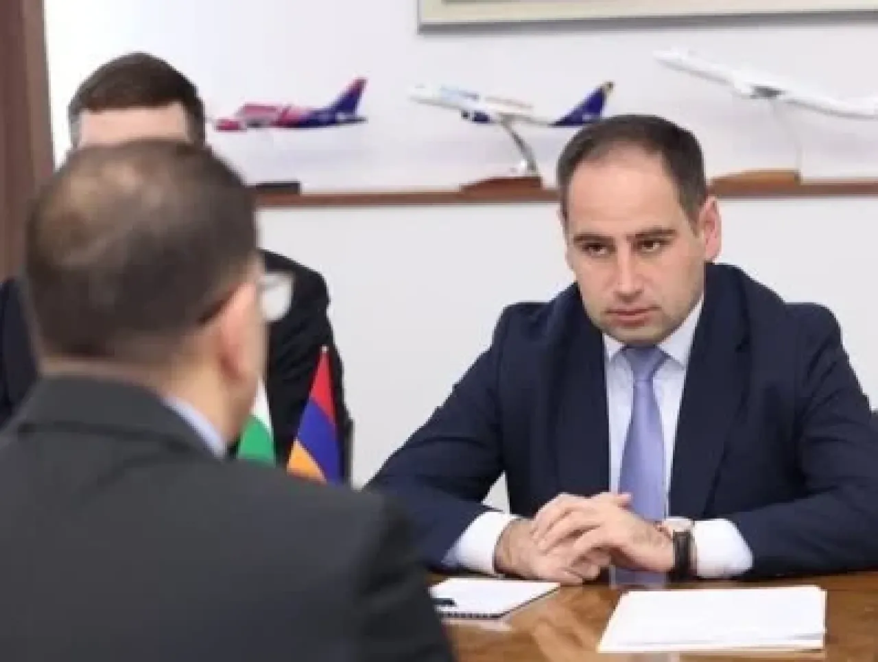 Խուդաթյանը դեսպանի հետ հանդիպմանը ընդգծել է Բուլղարիայի հետ ուղիղ օդային հաղորդակցության անհրաժեշտությունը