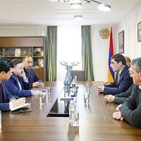 Վահագն Արսենյանը հյուրընկալել է Հայաստանում ԱՄՆ գործերի ժամանակավոր հավատարմատարին