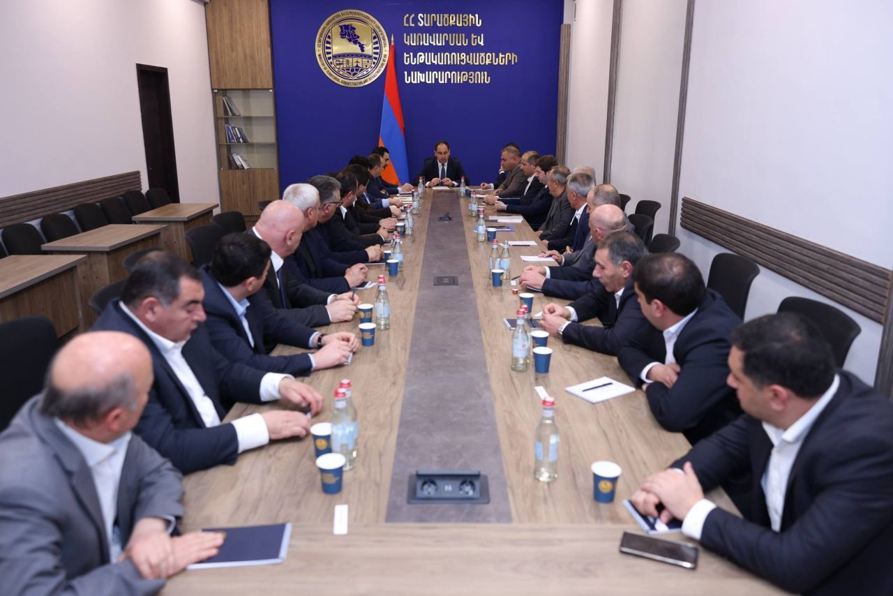 Քննարկվել  են  Կոտայքի և Գեղարքունիքի  կոշտ կենցաղային թափոնների կառավարման ընկերության գործունեությանն առնչվող հարցեր