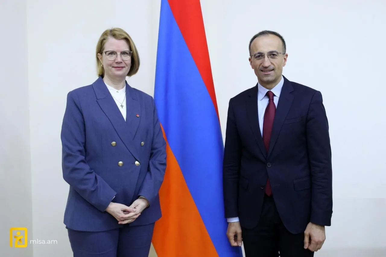Արսեն Թորոսյանն ու Կլաուդիա Բուշը քննարկել են սոցիալական պաշտպանության ոլորտում համագործակցության ընդլայնման հնարավորությունները