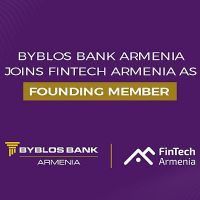 Byblos Bank Armenia joins FinTech Armenia as Founding Member
