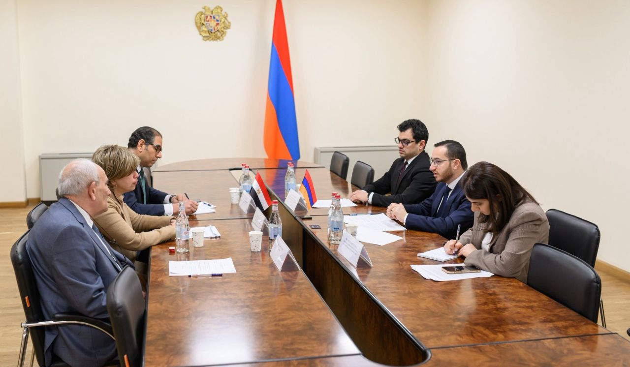 Քննարկվել են Եգիպտոսի տեխնոլոգիական համագործակցության հնարավորությունները
