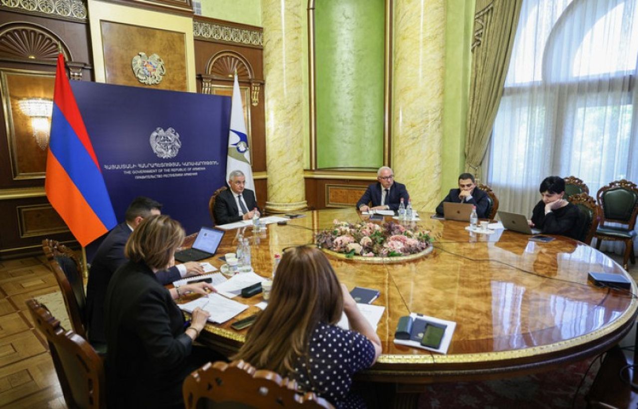 Մհեր Գրիգորյանը տեսակապի միջոցով մասնակցել է Եվրասիական տնտեսական հանձնաժողովի խորհրդի նիստին