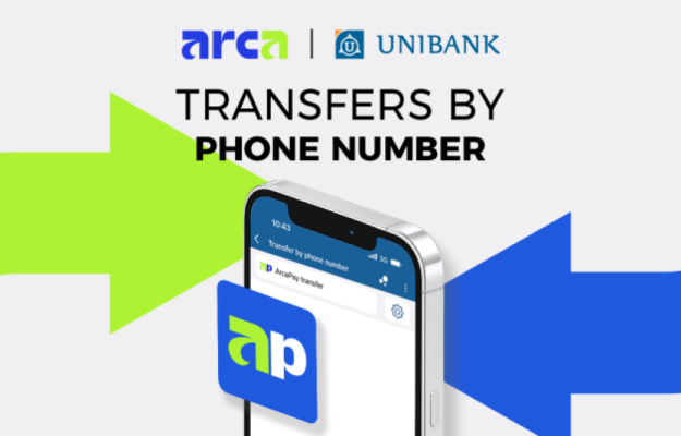 Unibank has launched instant transfers by phone number