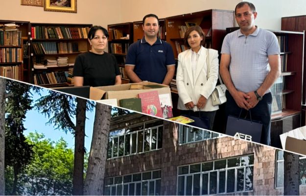 Հայէկոնոմբանկը գրքեր է նվիրաբերել Տավուշի սահմանամերձ Սարիգյուղ համայնքի դպրոցական գրադարանին