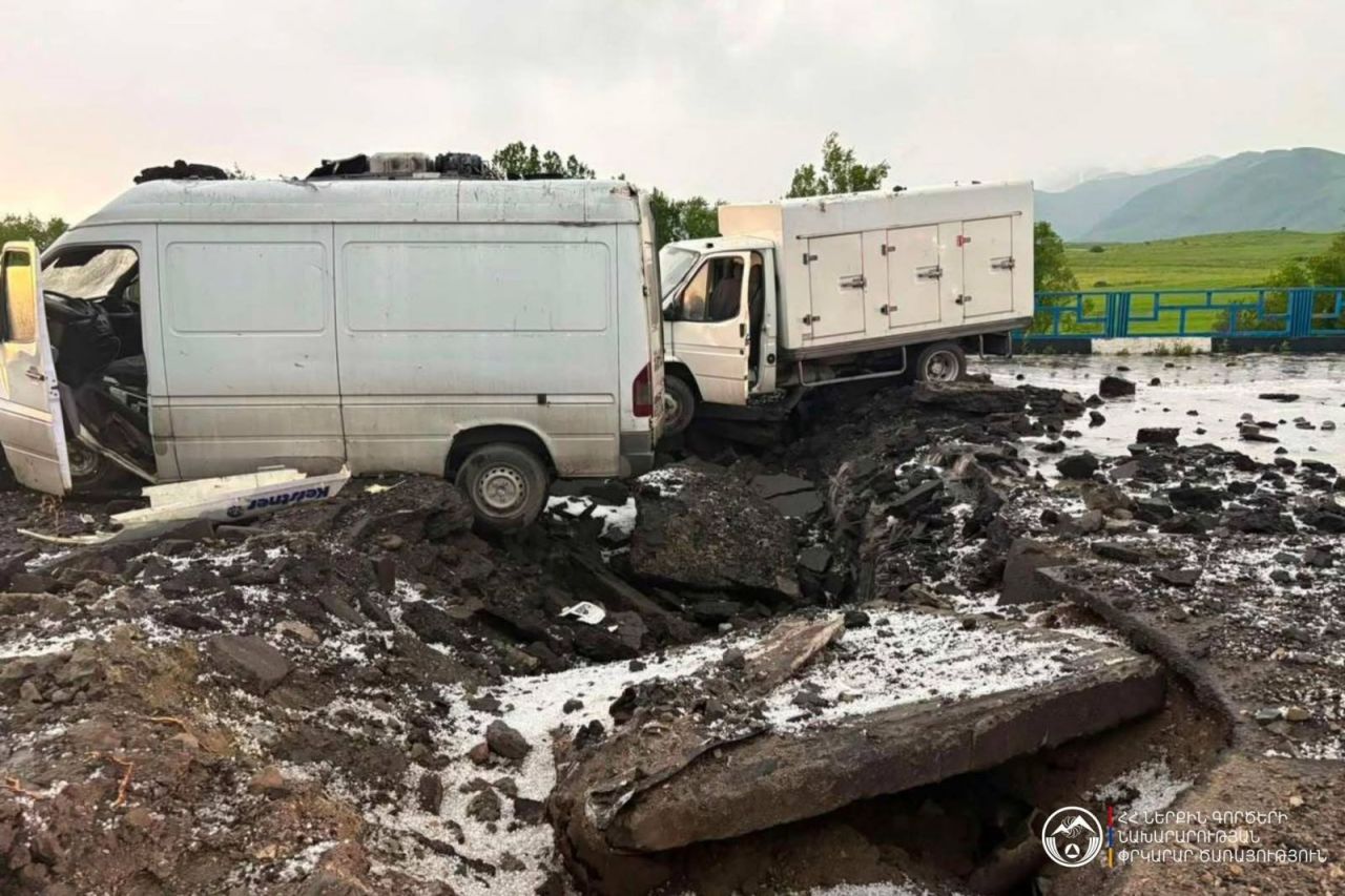 Փլուզում Երևան-Սևան ավտոճանապարհին ․ տուժածներ չկան