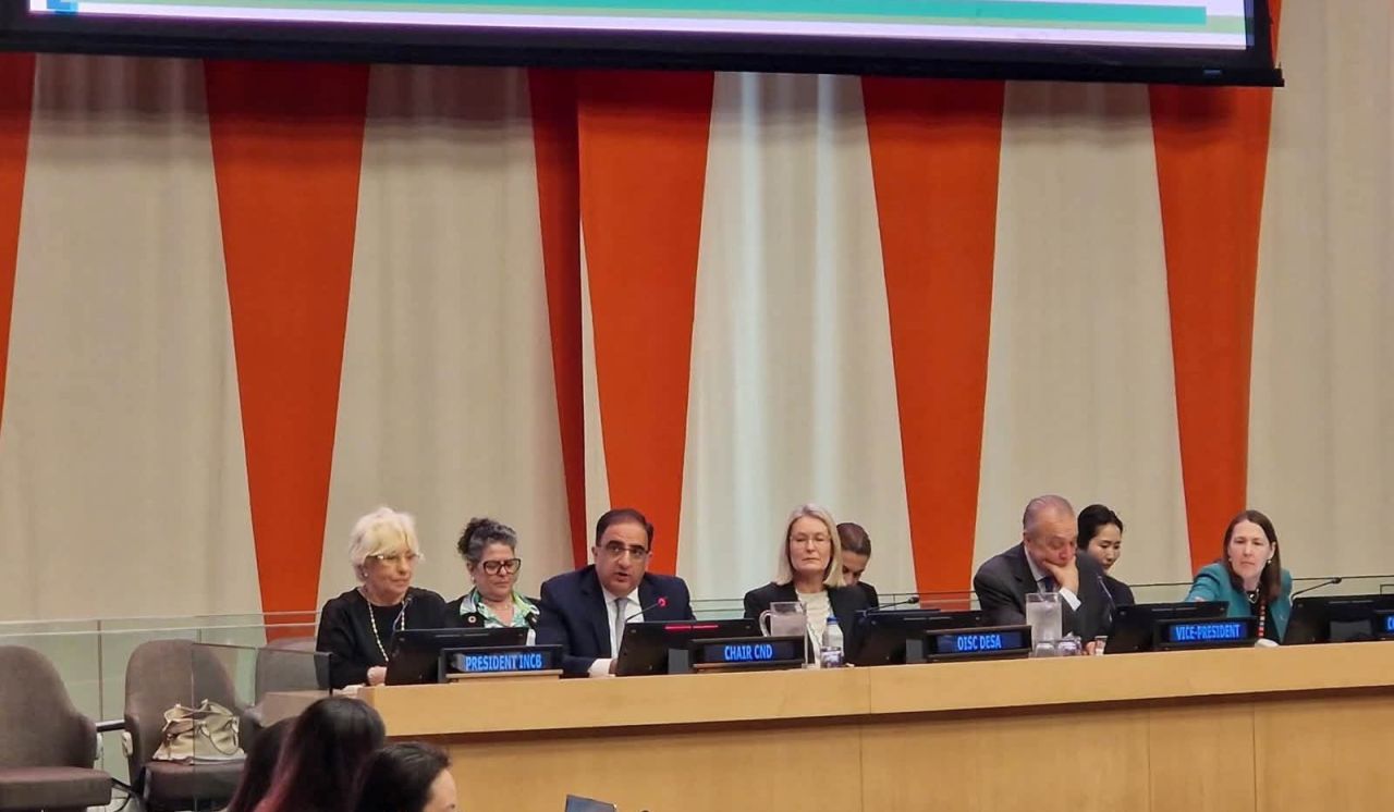Անդրանիկ Հովհաննիսյանը ECOSOC-ում ներկայացրել է Թմրամիջոցների հարցերով հանձնաժողովի աշխատանքները