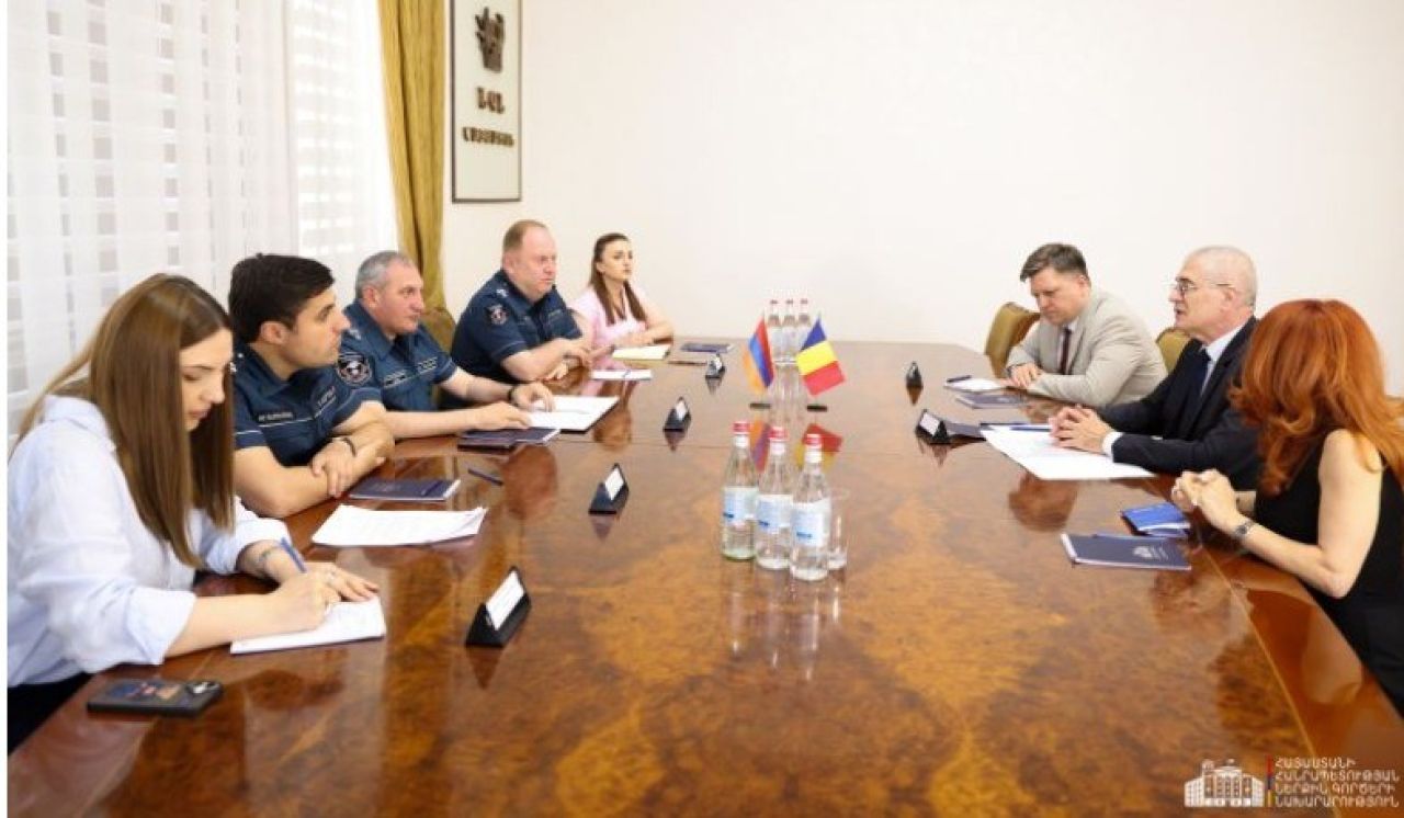 Կարևորվել է աղետների ռիսկի կառավարման ոլորտում փորձի փոխանակումը