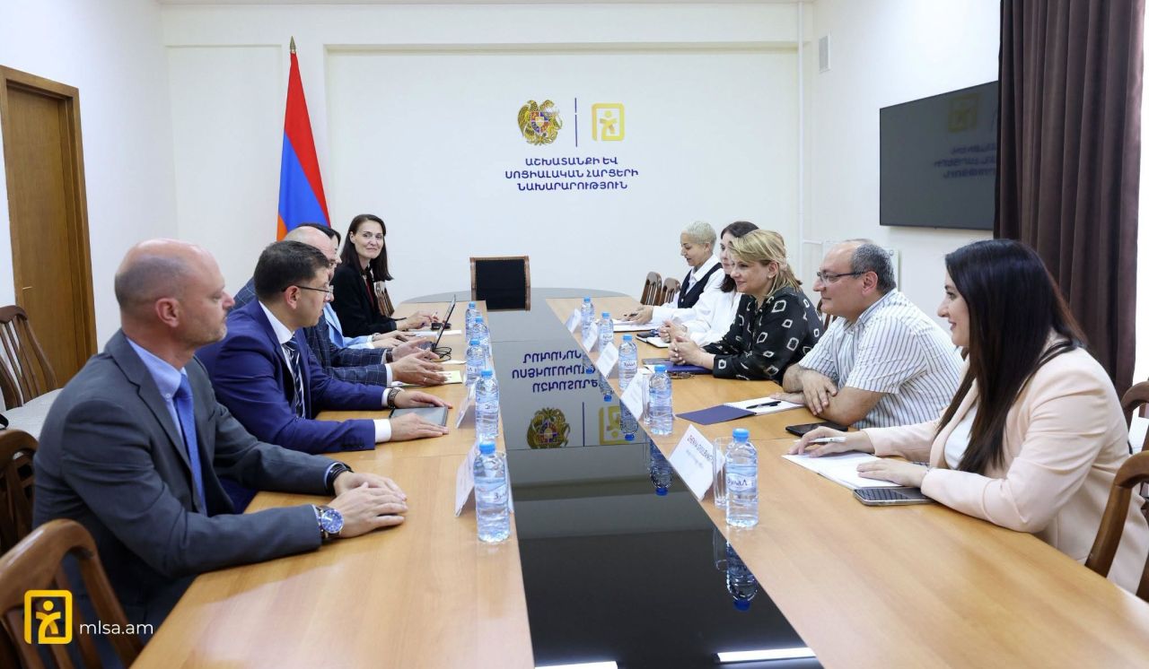 ԱՍՀ փոխնախարարն ու Բուլղարիայի դեսպանը քննարկել են համագործակցությունը աշխատանքային միգրացիայի ոլորտում