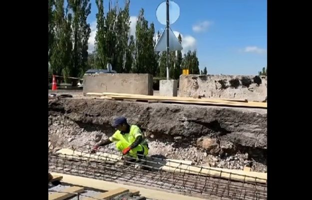 Երևան-Սևան ճանապարհի վրա կայծակի հարվածից վնասված կամուրջը վերականգնվում է
