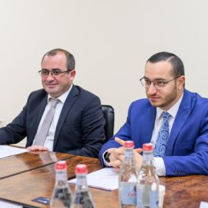 Մխիթար Հայրապետյանը հանդիպել է ԱՄՆ գործերի ժամանակավոր հավատարմատար Դեյվիդ Ալենին