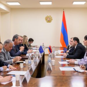 Քննարկվել է Հայաստանի ներգրավվածության հնարավորությունները եվրոպական կապակցվածության նախաձեռնություններում