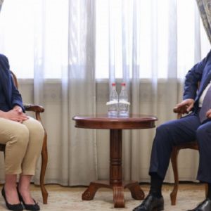 Մհեր Գրիգորյանն ու Էստոնիայի դեսպանն անդրադարձել են հանրային կառավարման, թվայնացման և միջազգային առևտրի ոլորտներում համագործակցությանը