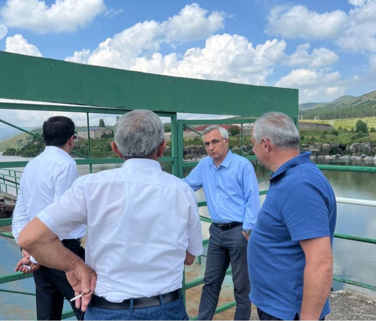 ՋԿ ղեկավար կազմը Արագածոտնի մարզում էր. ուսումնասիրվել է ոռոգման ընթացքը