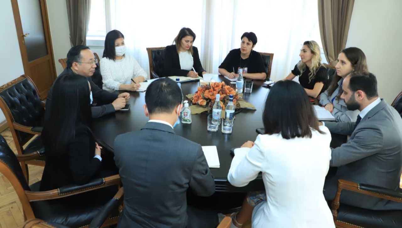 Անի Իսպիրյանն ու Արմեն Արզումանյանն ընդունել են ՀՀ-ում Չինաստանի դեսպան Յոնգ Ֆանին