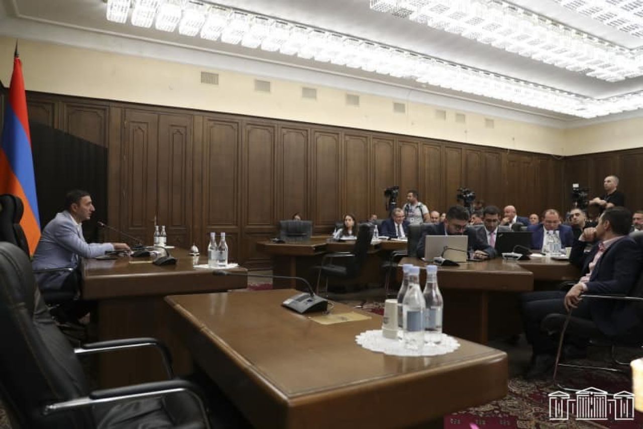 Աշխատանքային քննարկում «Անկանխիկ գործառնությունների մասին» ՀՀ օրենքի կիրարկման վերաբերյալ