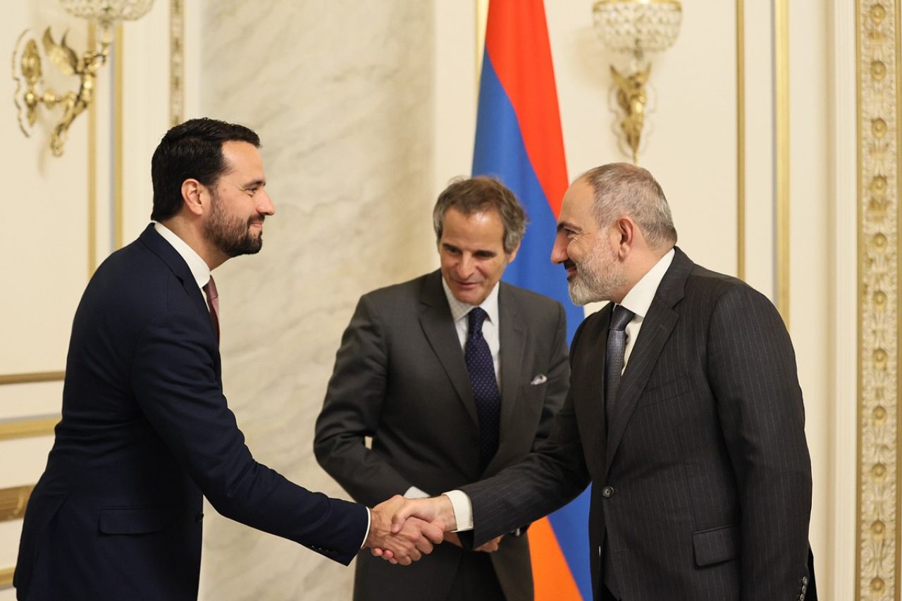 Վարչապետն ընդունել է ԱԷՄԳ գլխավոր տնօրեն Ռաֆայել Մարիանո Գրոսիին