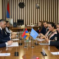 Սանոսյանն ու ԱԷՄԳ գլխավոր տնօրենը քննարկել են նոր ատոմային էներգաբլոկի կառուցման նախագծային աշխատանքները
