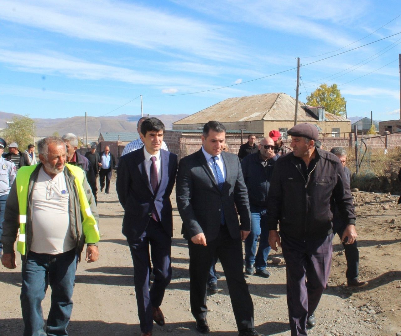 Մարզպետ Սերգեյ Մովսիսյանը շրջել է համայնքներով ու ծանոթացել պետական և սուբվենցիոն ծրագրերով իրականացվող աշխատանքներին