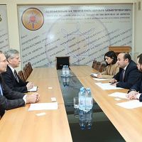 Նարեկ Մկրտչյանն այսօր ընդունել է Հայաստանում Ավստրիայի Հանրապետության դեսպան Ալոիս Կրաուտին