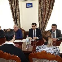 Մարզպետ Կարեն Սարգսյանն   ընդունեց  «Սևանա լճի շրջակա միջավայրի պահպանություն» ծրագրի ղեկավար Քրիստիան Հենշելին