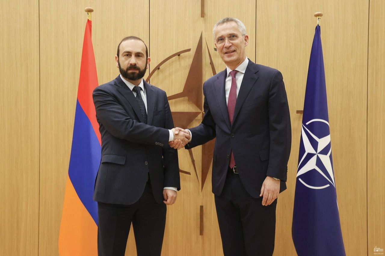 ՀՀ ԱԳ նախարարի հանդիպումը ՆԱՏՕ-ի գլխավոր քարտուղարի հետ