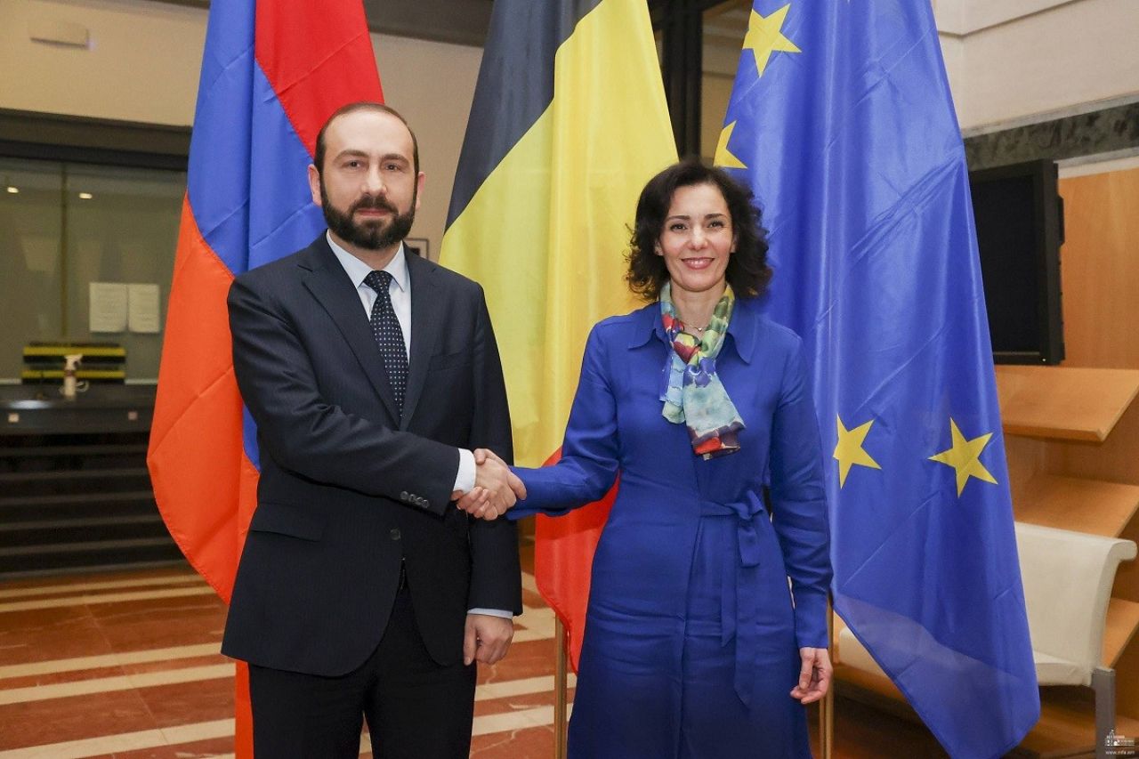 Հայաստանի և Բելգիայի ԱԳ նախարարների հանդիպումը