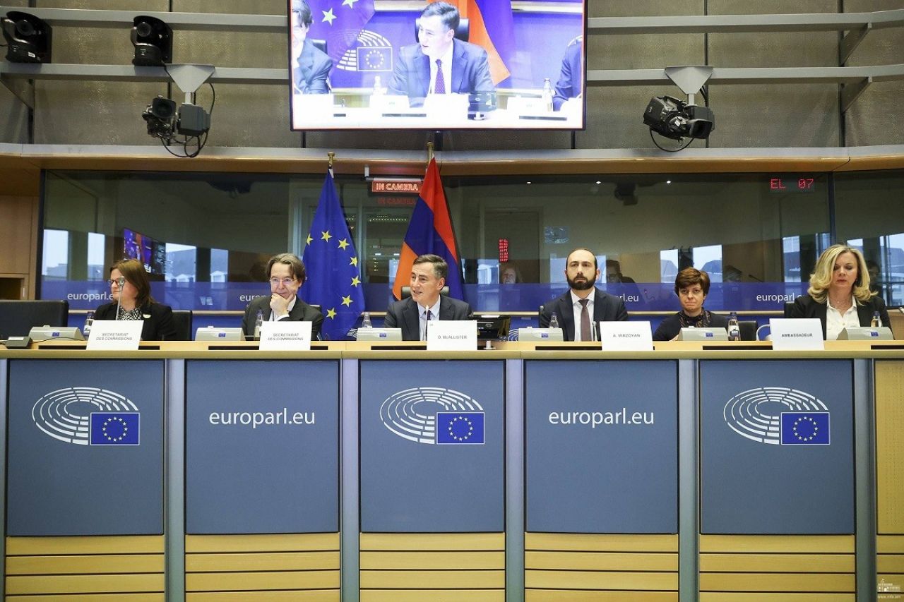 ՀՀ ԱԳ նախարար Արարատ Միրզոյանի ելույթը Եվրոպական խորհրդարանի արտաքին հարցերով կոմիտեում