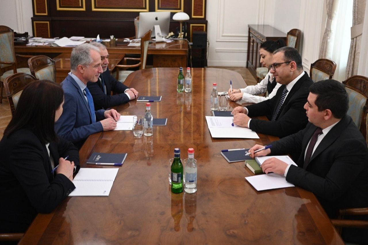 Փոխվարչապետ Տիգրան Խաչատրյանն ընդունել է Կոնրադ Ադենաուեր հիմնադրամի ներկայացուցիչներին