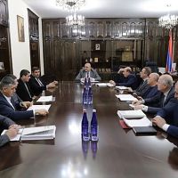 Շիրակի մարզպետ Մուշեղ Մուրադյանի մոտ տեղի է ունեցել աշխատանքային քննարկում
