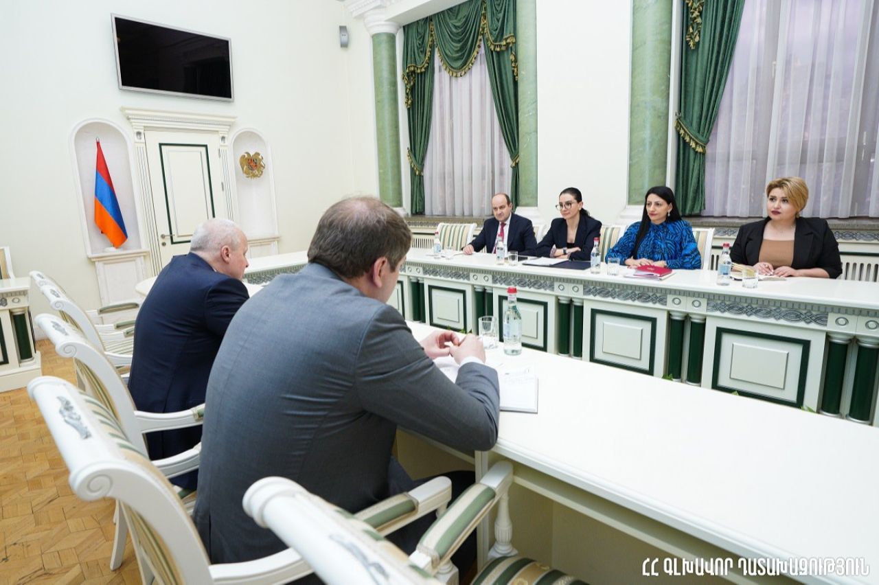 Գլխավոր դատախազն ընդունել է Հայաստանում ՌԴ դեսպանին