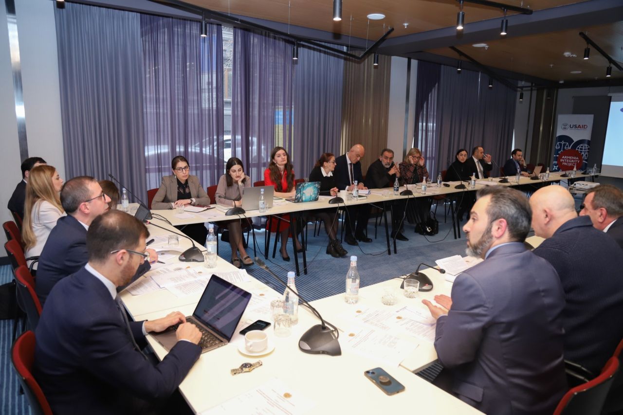 Քննարկվել է հակակոռուպցիոն ռազմավարության հիմնական ուղղությունների վերաբերյալ տեսլականը