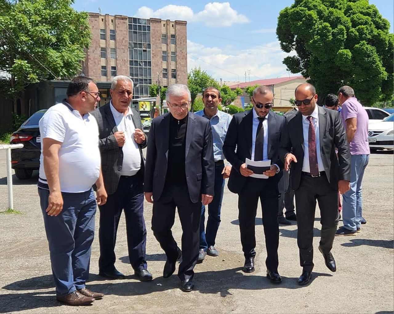 Արամ Մելքոնյանը և Արմեն Զոհրաբյանը աշխատանքային շրջայցով եղել են Արտաշատ համայնքում