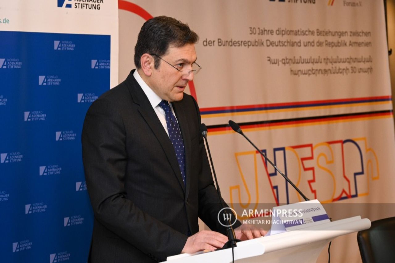 Հայաստանում կարևորում են Գերմանիայի աջակցությունը Հարավային Կովկասում հարատև խաղաղություն հաստատելու ջանքերին